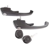 Par Maçaneta Externa Porta Dianteira Com Chave Kombi Clipper