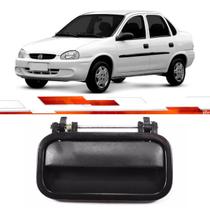 Par Macaneta Externa Porta Traseira Corsa Classic Sem Furo Para Chave