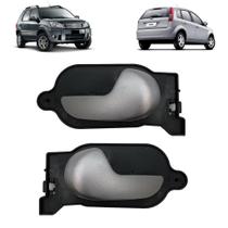 Par Maçaneta Interna Porta Diant Tras Fiesta Ecosport Prata Par Maçaneta Interna Porta Diant Tras Fiesta Ecosport Prata