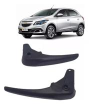 Par Maçaneta Interna Porta Dianteira Traseira Onix Cobalt Spin Prisma Preta Direita