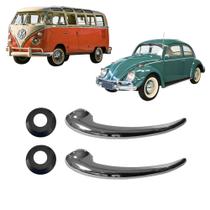 Par Maçaneta Interna Roseta Porta Fusca Kombi Karmann 59/77