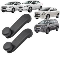 Par maçaneta manivela vidro onix prisma cobalt spin 12 13 14