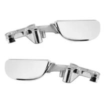 Par Maçaneta Peugeot 206 207 Cromo Acetinado