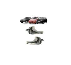 Par maçaneta porta gol parati saveiro g2 cromada plástica Par maçaneta porta gol parati saveiro g2 cromada plástica