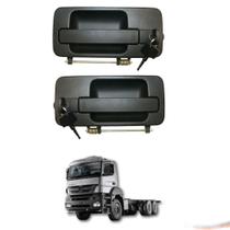 Par Maçanetas Externas Dir E Esq Mercedes Actros Axor C/ Ch