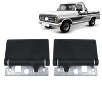 Par Maçanetas Interna Ford F-1000 1972-1992 Preta