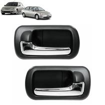Par Maçanetas Interna Gatilho Portas Traseiras Esquerda e Direita Honda Civic 2001 2002 2003 2004 2005