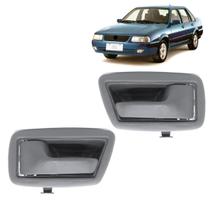 Par Maçanetas Interna Volkswagen Santana 1997-2006 Cinza