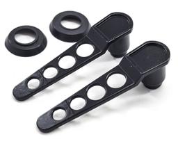 Par Maçanetas Internas Esportivas Pretas Fusca Kombi Brasilia