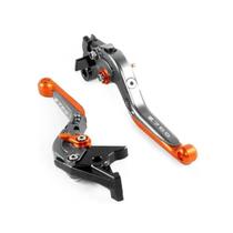 Par Manete Esportivo Extensível Titanium Laranja Z750