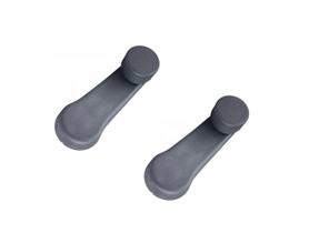 Par manivela cinza do vidro da porta accelo após 2012