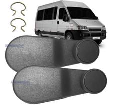 Par Manivela de Vidro Ducato Boxer Jumper Todas Par Manivela de Vidro Ducato Boxer Jumper Todas