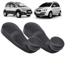 Par manivela maçaneta reguladora vidro fiat idea 06 em diant Par manivela maçaneta reguladora vidro fiat idea 06 em diant