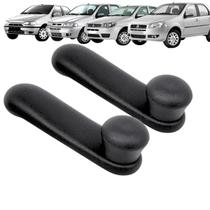 Par manivela subir vidro palio siena strada 96 a 2013 metal Par manivela subir vidro palio siena strada 96 a 2013 metal