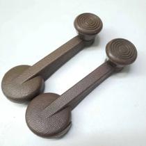 Par Manivela Vidro Fusca 1971 A 1996 Kombi Após 1970 Preto Par Manivela Vidro Fusca 1971 A 1996 Kombi Após 1970 Preto