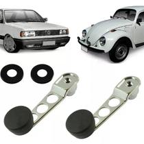 Par Manivelas Reguladoras + Roseta da Manivela Cromadas Fusca Brasília Gol Voyage Santana Saveiro Vw Par Manivelas Reguladoras + Roseta da Manivela Cromadas Fusca Brasília Gol Voyage Santana Saveiro Vw