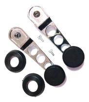 Par Manivelas Vidro Cromadas Sport Fusca Brasília Gol Kombi