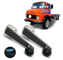 Par Manivelas Vidro Metal Cromada Mercedes 1113 1313 1513 Par Manivelas Vidro Metal Cromada Mercedes 1113 1313 1513