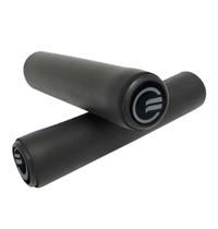 Par Manopla Bike Bicicleta Mtb Silicone Preta 130Mm Com Plug Par Manopla Bike Bicicleta Mtb Silicone Preta 130Mm Com Plug