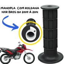 Par Manopla Com Roldana do Acelerador para Honda NXR Bros 150 Para Os anos 2009 2010 2011 2012 2013 2014 Preto 22mm Modelo Original Moto WM8080