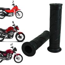 Par Manopla Wester para Honda CG Titan Fan 125 150 160 Pop 100 110 1999 a 2025 Luva de Guidão Modelo Original Preta 22mm