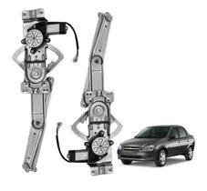 Par Maquina Vidro Eletrico Corsa Super 4 P Dianteira + Motor Par Maquina Vidro Eletrico Corsa Super 4 P Dianteira + Motor