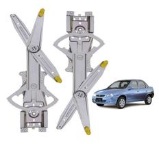 Par Maquina Vidro Eletrico Corsa Super 4p Dianteira Original