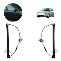 Par Máquina Vidro Fiesta Amazon 2002 a 2014 Diant Dir e Esq Par Máquina Vidro Fiesta Amazon 2002 a 2014 Diant Dir e Esq