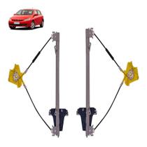 Par Maquina Vidro Gol Saveiro G5 G6 G7 4p Diant Motor Orig