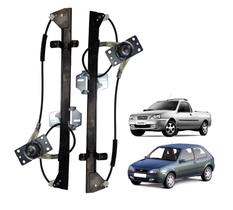 Par Maquina Vidro Manual Fiesta 2000 2001 2002 2003 2 portas