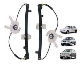 Par Maquina Vidro Manual Gol G4 Power Copa Rallye Traseira Par Maquina Vidro Manual Gol G4 Power Copa Rallye Traseira