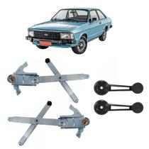 Par Máquina Vidro Manual Manivela Corcel 2 Belina 2 78 A 81
