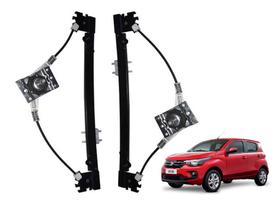 Par Maquina Vidro Manual Mobi Trekking Porta Traseira