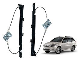 Par Maquina Vidro Manual Palio Weekend Adventure Traseira