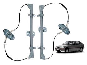 Par Maquina Vidro Manual Pointer 1995 1996 4 porta Dianteira