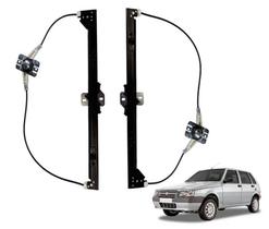 Par Maquina Vidro Manual Uno antigo Premio Elba Traseira Par Maquina Vidro Manual Uno antigo Premio Elba Traseira