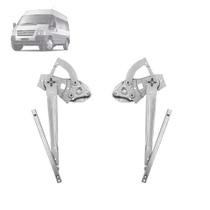 Par Máquina Vidro Porta Transit Eletr 08 à 13 P/ Motor Orig