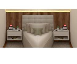 PAR MESA CABECEIRA MDF 40cm COM GAVETA TELESCÓPICA 2CS40 PAR MESA CABECEIRA MDF 40cm COM GAVETA TELESCÓPICA 2CS40