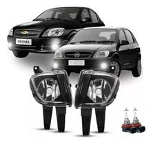 Par milha chevrolet celta 2007 a 15 com lampadas vidro
