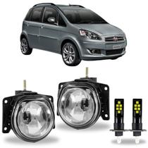 Par milha fiat idea 2004 a 2010 super branca led 6000k