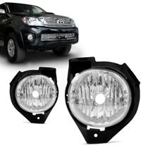 Par Milha Neblina Auxiliar Hilux 2009 2010 2011 Par Milha Neblina Auxiliar Hilux 2009 2010 2011