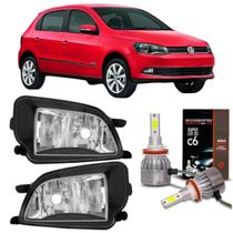 Par milha volkswagen gol g6 2012 2013 2014 2015 2016 + led