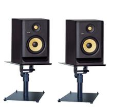 Par Mini Pedestal Suporte Mesa P/Monitor De Referência Krk