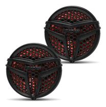Par Mini Tweeter Bomber BL10 120w Rms 4 Ohms Piezo Elétrico Tuita Tuite Twiter Som Automotivo