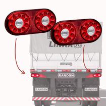 Par Módulo Led Lanterna Traseira Randon 12/ Padrão Novo