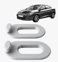 Par Moldura Acabamento Banco Traseiro Renault Fluence