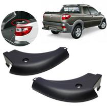 Par Moldura Acabamento Canto Caçamba Fiat Strada Trekking 2014 2015 2016 2017 2018 2019 2020 Original