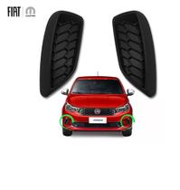 Par Moldura Acabamento Lateral Parachoque Fiat Argo Orginal Par Moldura Acabamento Lateral Parachoque Fiat Argo Orginal