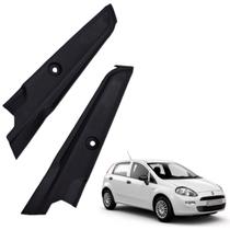 Par Moldura Acabamento Parabrisa Fiat Punto 2008 2009 2010 2011 2012 2013 2014 2015 2016 2017 Original