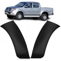 Par Moldura Acabamento Parachoque Dianteiro Hilux 2005 / 2011 Alargador